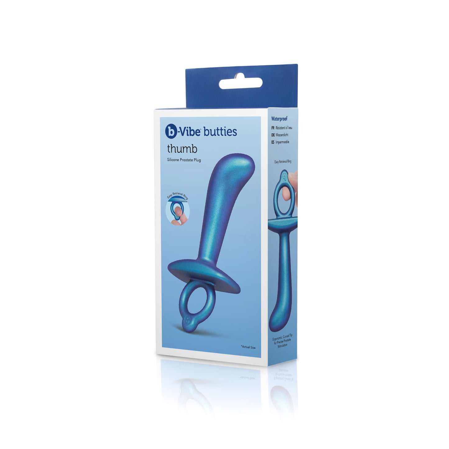 B-Vibe Butties - Thumb Silicone Prostate Plug