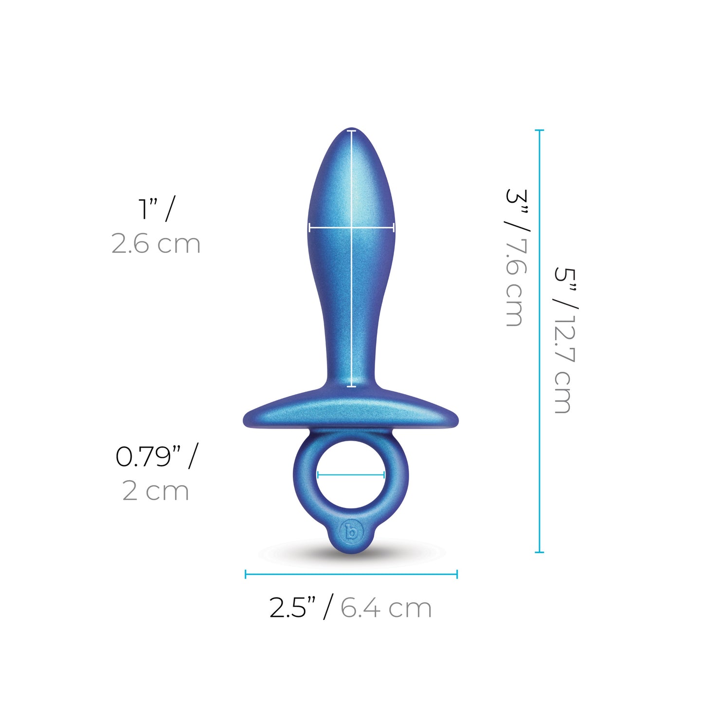 B-Vibe Butties - Slide Silicone Butt Plug