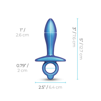 B-Vibe Butties - Slide Silicone Butt Plug