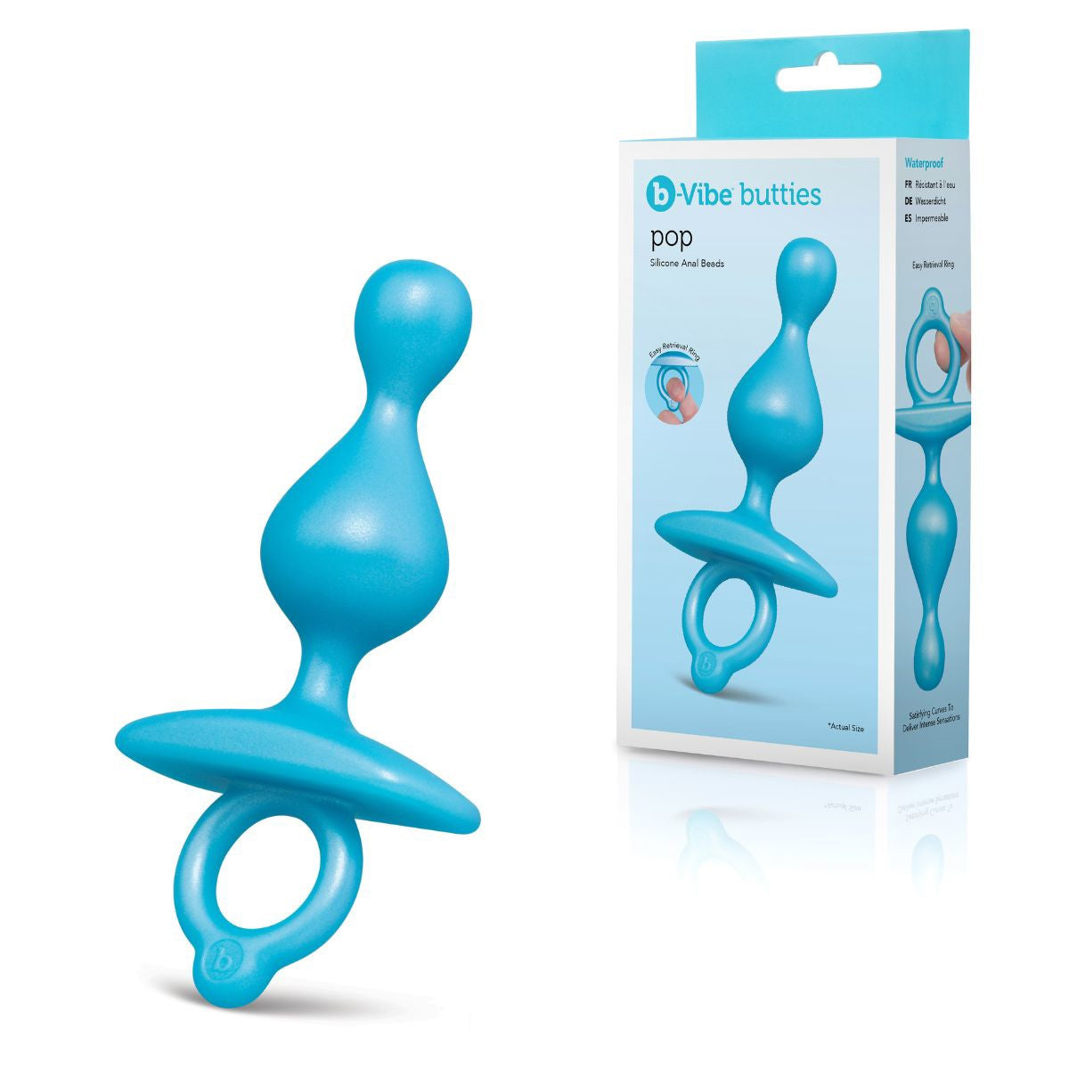 B-Vibe Butties - Pop Silicone Anal Beads