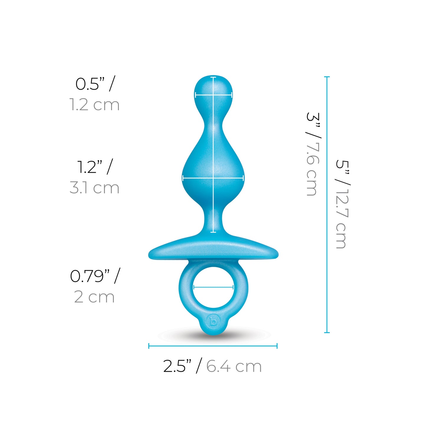 B-Vibe Butties - Pop Silicone Anal Beads