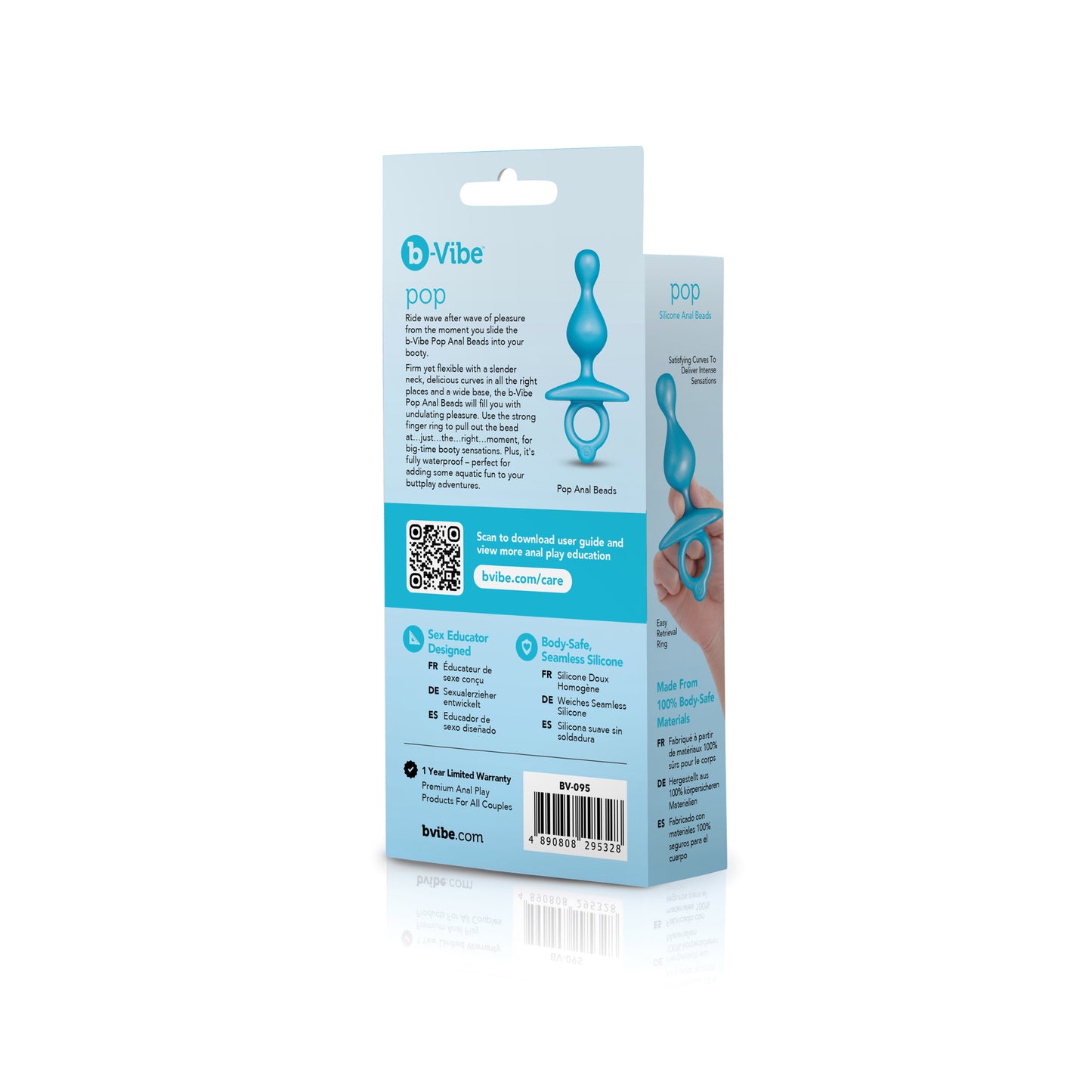 B-Vibe Butties - Pop Silicone Anal Beads