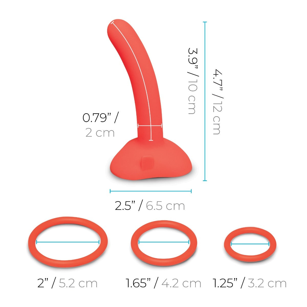 B-Vibe - Beginners Strap-on Harness 5'' Dildo Peg