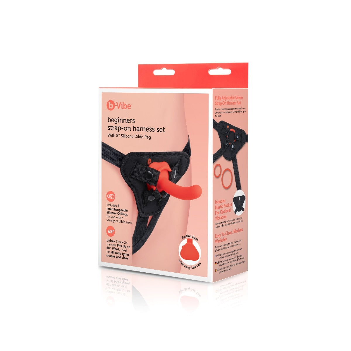 B-Vibe - Beginners Strap-on Harness 5'' Dildo Peg