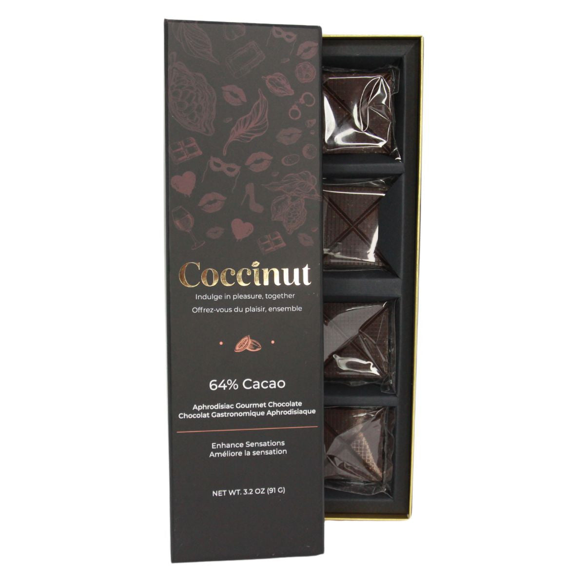 Coccinut - Chocolat Gastronomique Aphrodisiaque