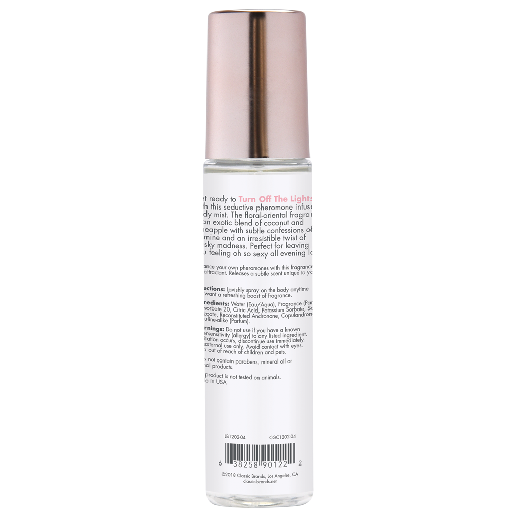 CG - Brume parfumée aux phéromones - Turn Off The Lights 3.5oz