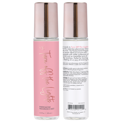 CG - Brume parfumée aux phéromones - Turn Off The Lights 3.5oz