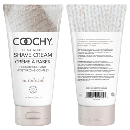 COOCHY - Crème à Raser - Naturel 100ml