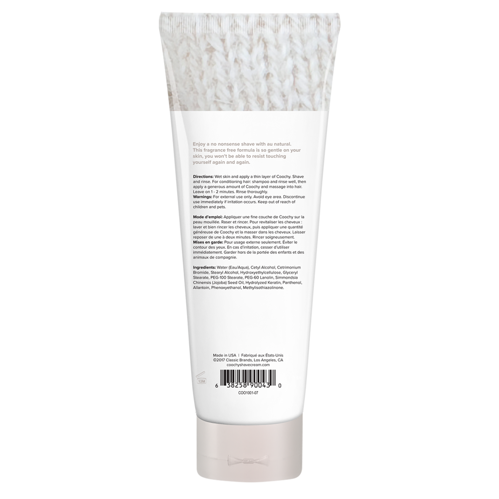 COOCHY - Crème à Raser - Naturel - 213ml