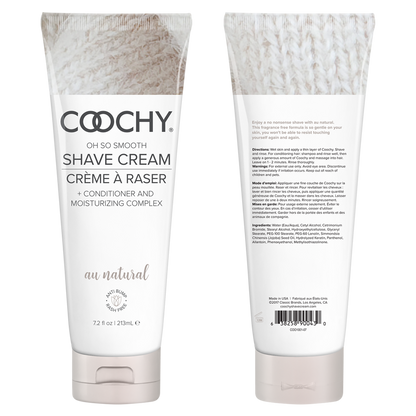 COOCHY - Crème à Raser - Naturel - 213ml