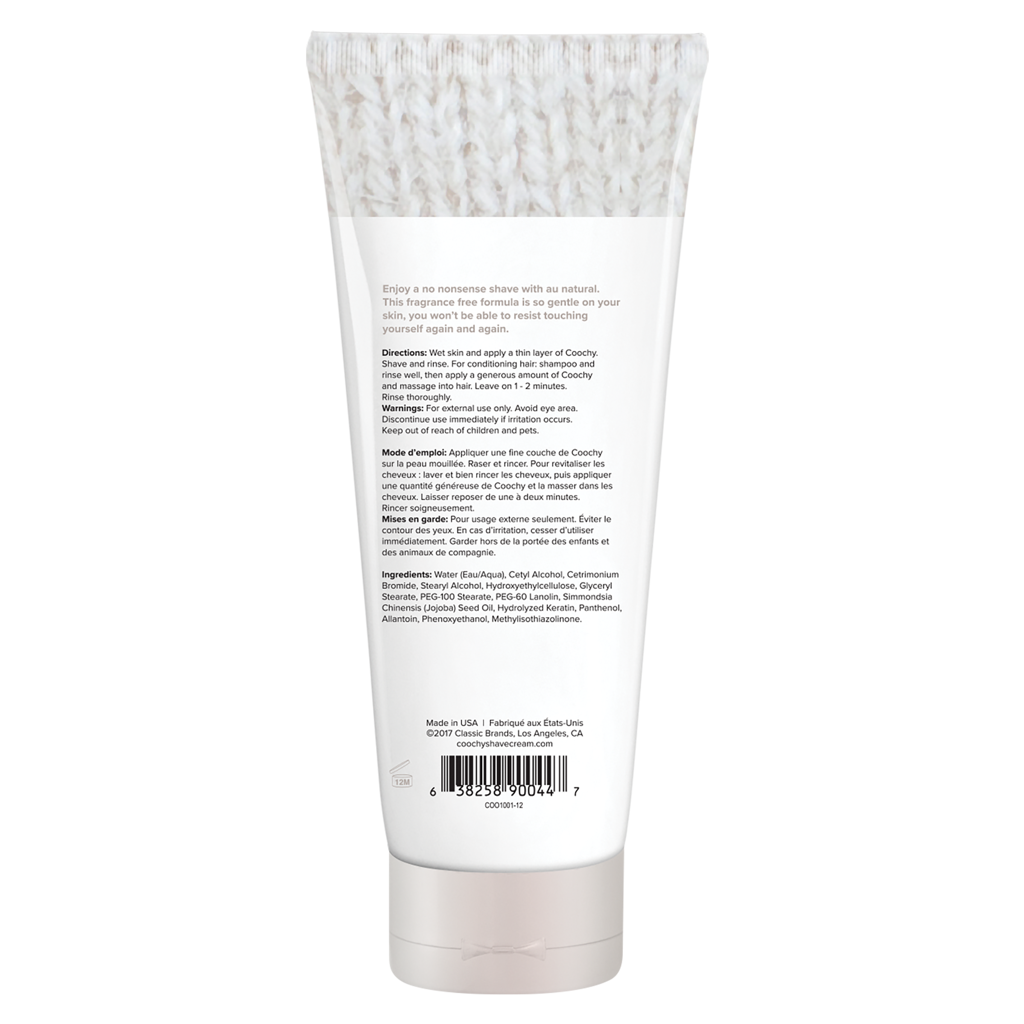 COOCHY - Crème à Raser - Naturel 370ml