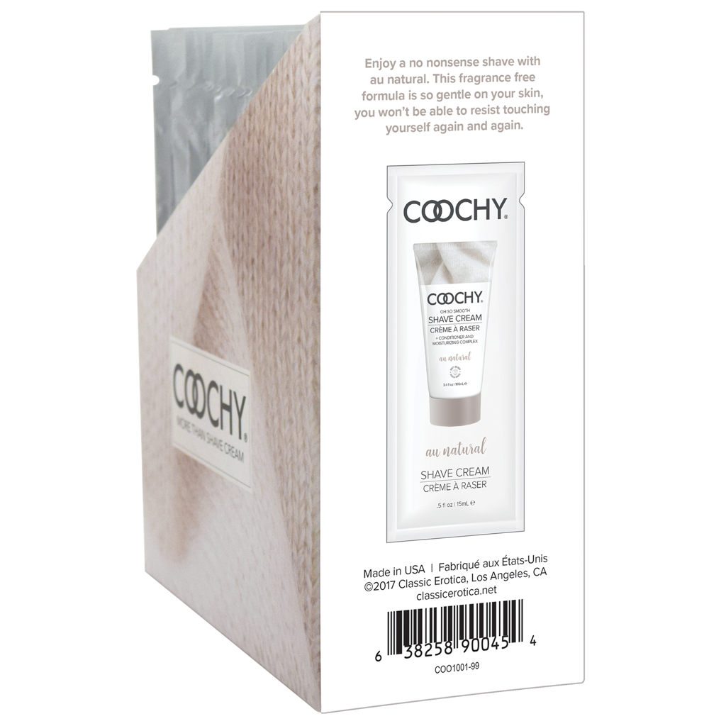 COOCHY - Crème à Raser - Naturel 24x15ml