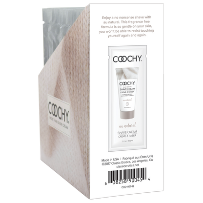 COOCHY - Crème à Raser - Naturel 24x15ml