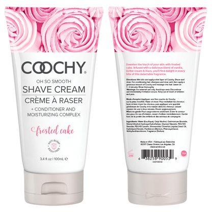 COOCHY - Crème à Raser - Gâteau Glacé 100ml