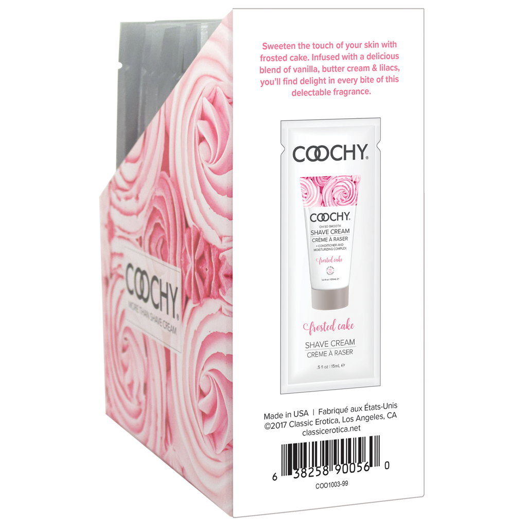 COOCHY - Crème à Raser - Gâteau Glacé 24x15ml