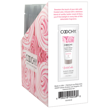 COOCHY - Crème à Raser - Gâteau Glacé 24x15ml