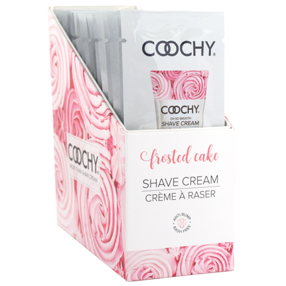 COOCHY - Crème à Raser - Gâteau Glacé 24x15ml