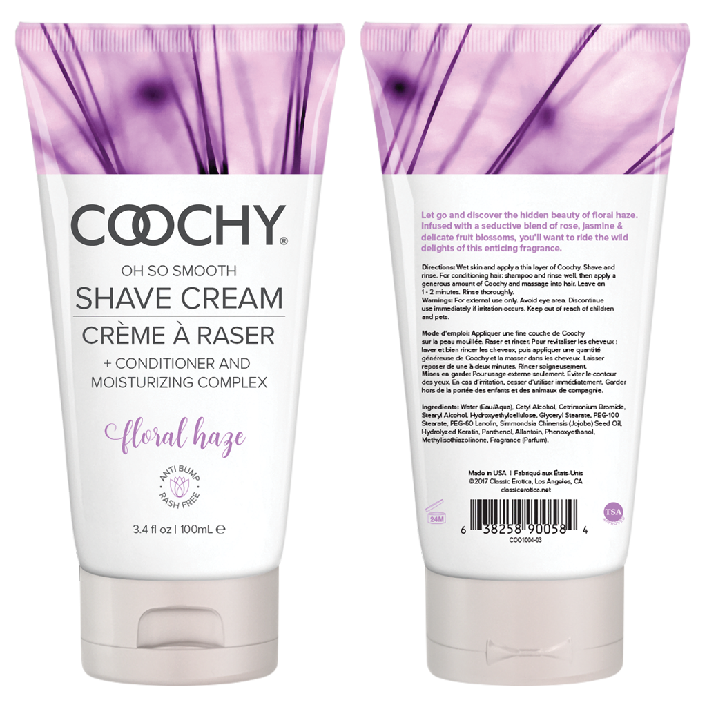 COOCHY - Crème à Raser - Brume Florale 100ml
