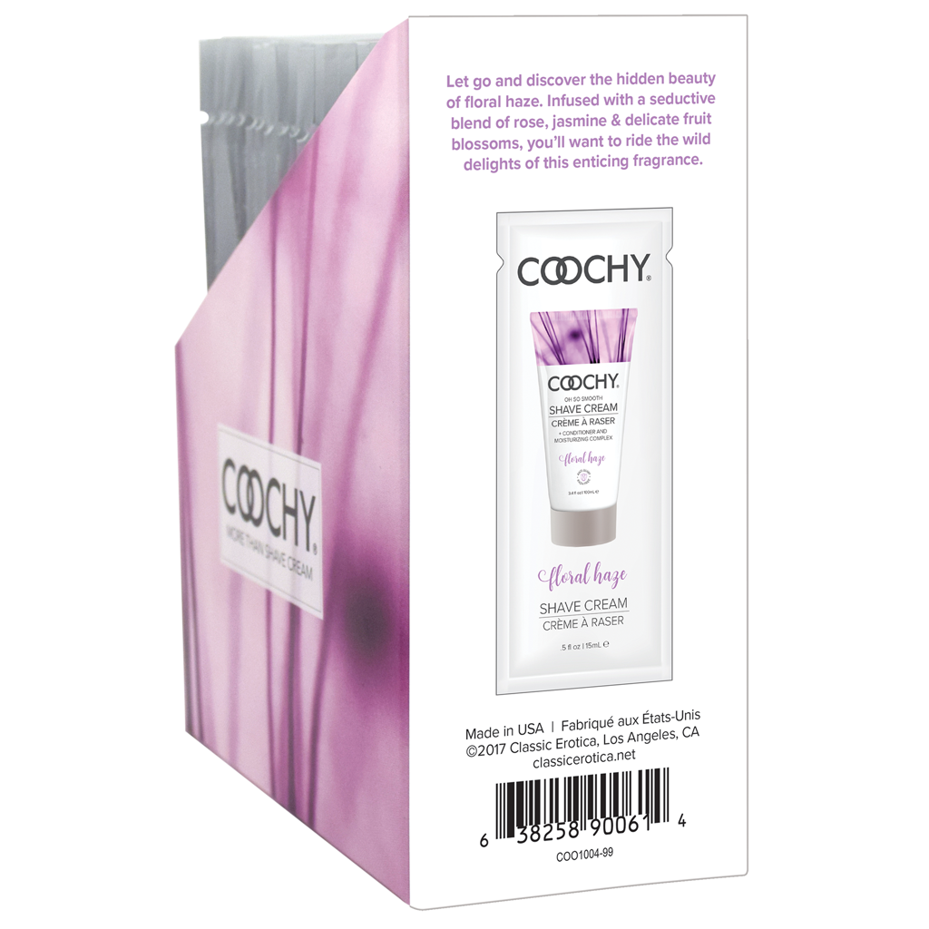 COOCHY - Crème à Raser - Brume Florale 24x15ml