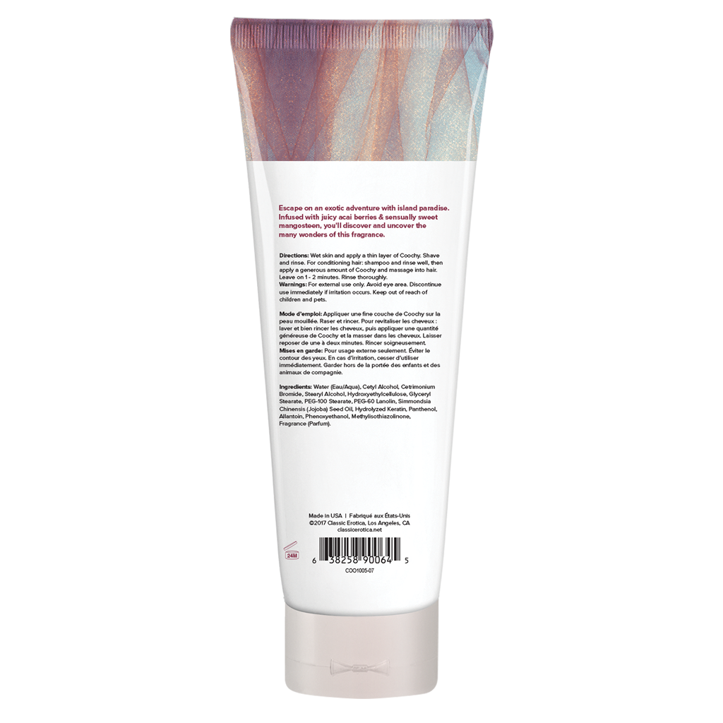 COOCHY - Crème à Raser - Ile Paradisiaque 213ml
