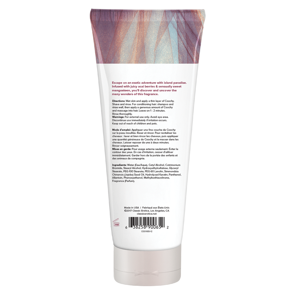 COOCHY - Crème à Raser - Ile Paradisiaque 370ml