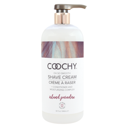 COOCHY - Crème à Raser - Ile Paradisiaque 946ml
