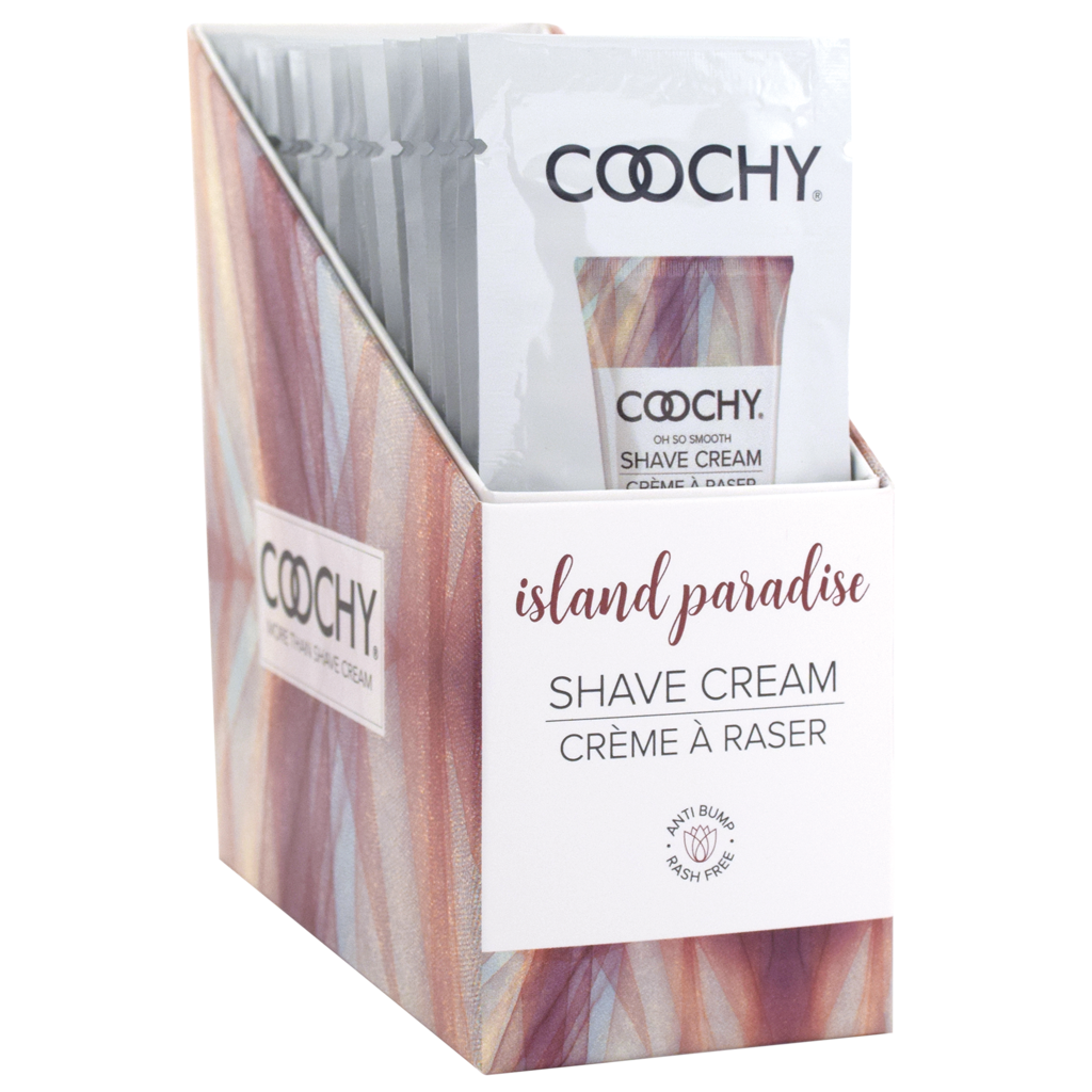 COOCHY - Crème à Raser - Ile Paradisiaque 24x15ml