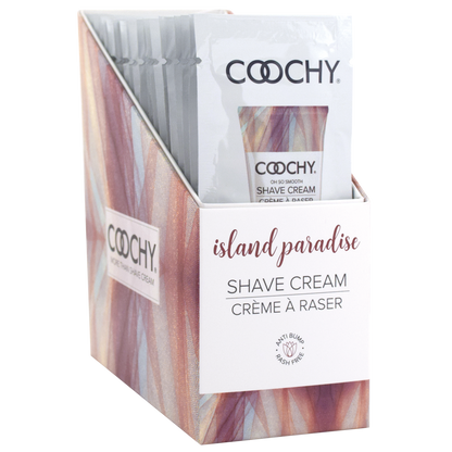 COOCHY - Crème à Raser - Ile Paradisiaque 24x15ml