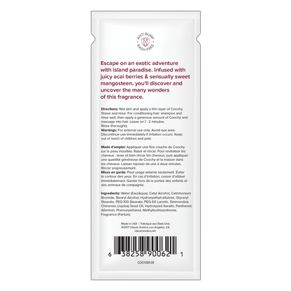 COOCHY - Crème à Raser - Ile Paradisiaque 24x15ml