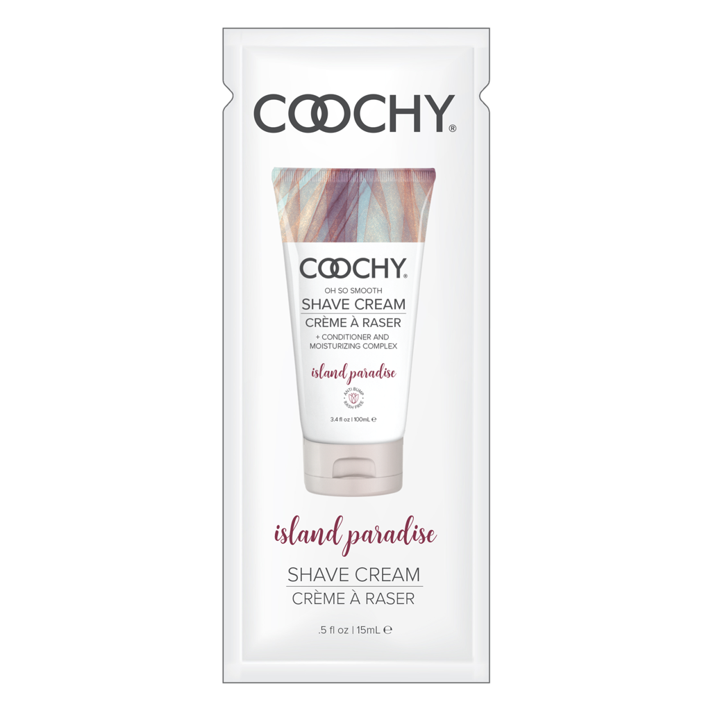 COOCHY - Crème à Raser - Ile Paradisiaque 24x15ml