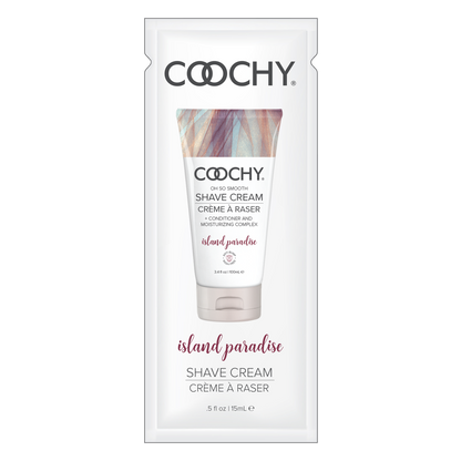 COOCHY - Crème à Raser - Ile Paradisiaque 24x15ml