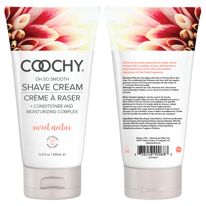 COOCHY - Crème à Raser - Nectar Sucré 100ml