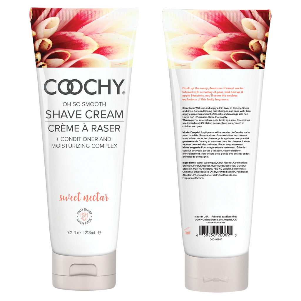 COOCHY - Crème à Raser - Nectar Sucré 213ml