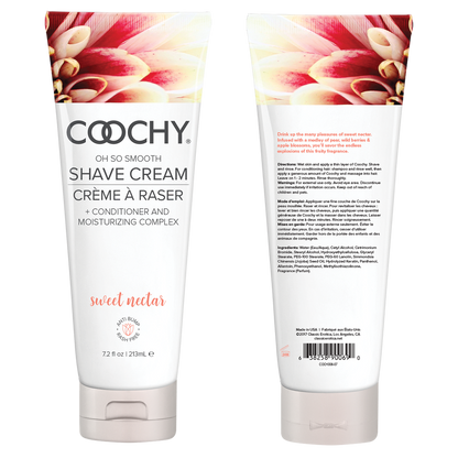 COOCHY - Crème à Raser - Nectar Sucré 213ml