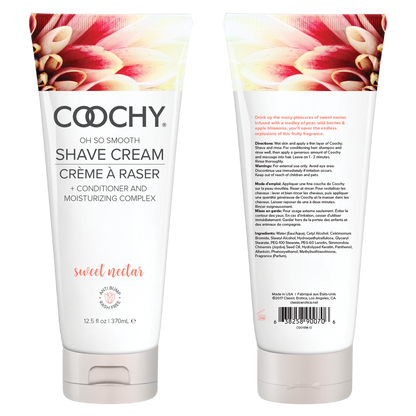 COOCHY - Crème à Raser - Nectar Sucré 370ml