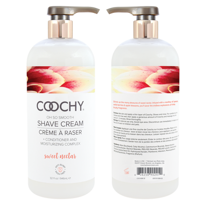 COOCHY - Crème à Raser - Nectar Sucré 946ml