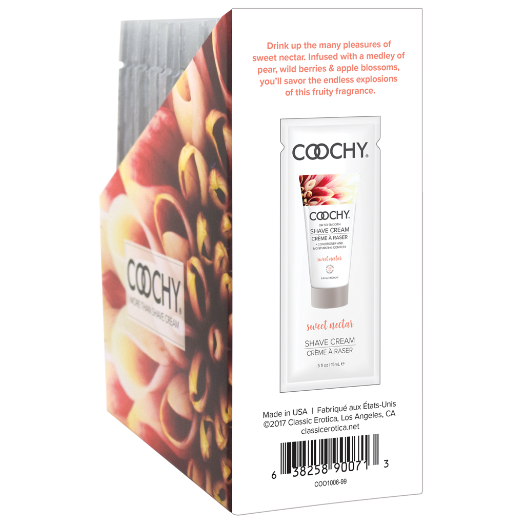 COOCHY - Crème à Raser - Nectar Sucré 24x15ml