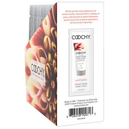 COOCHY - Crème à Raser - Nectar Sucré 24x15ml