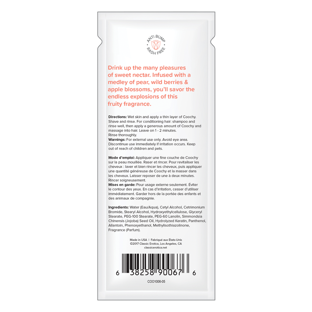 COOCHY - Crème à Raser - Nectar Sucré 24x15ml