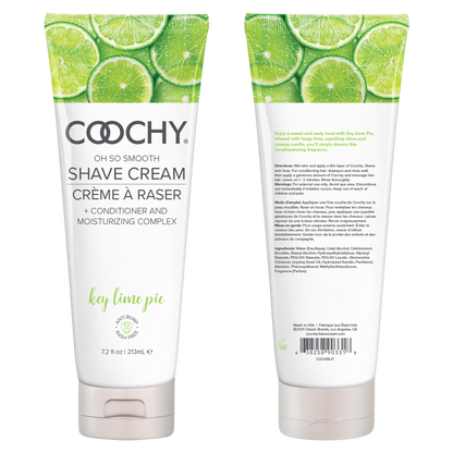 COOCHY - Crème à Raser - Tarte au Citron Vert 213ml