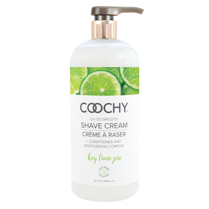 COOCHY - Crème à Raser - Tarte au Citron Vert 946ml