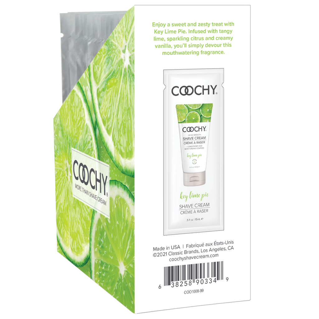 COOCHY - Crème à Raser - Tarte au Citron Vert 24x15ml