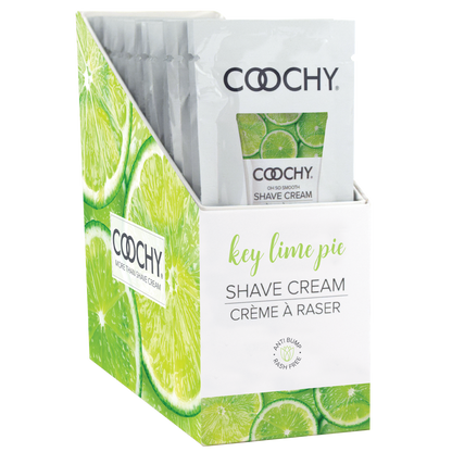 COOCHY - Crème à Raser - Tarte au Citron Vert 24x15ml