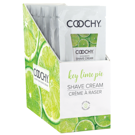 COOCHY - Crème à Raser - Tarte au Citron Vert 24x15ml
