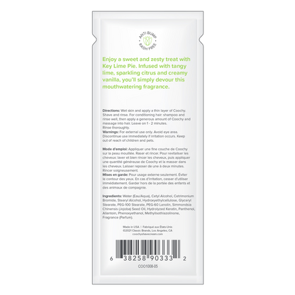 COOCHY - Crème à Raser - Tarte au Citron Vert 24x15ml