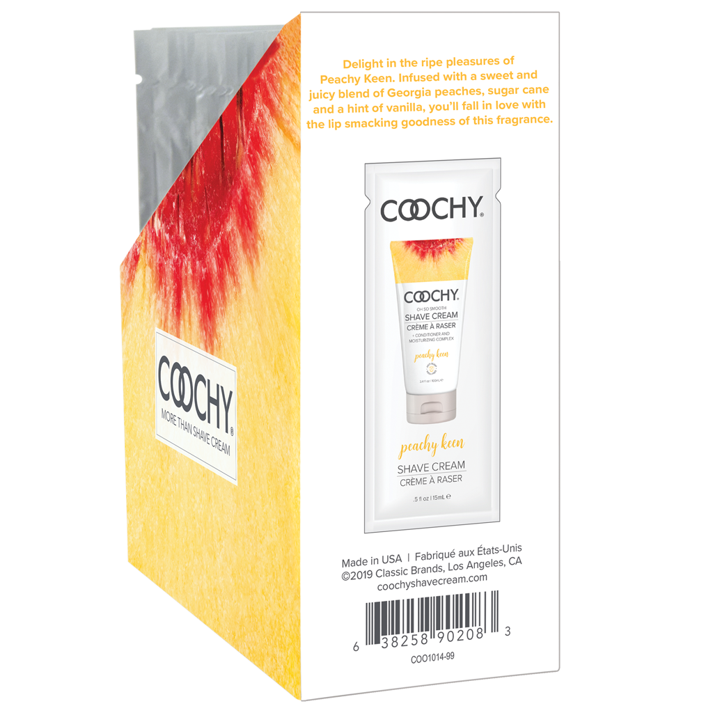 COOCHY - Crème à Raser - Pêche 24x15ml