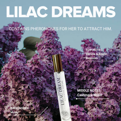 Bloom - Parfum Phéromone Attract Him - Lilac Dream 10ml/0.34oz