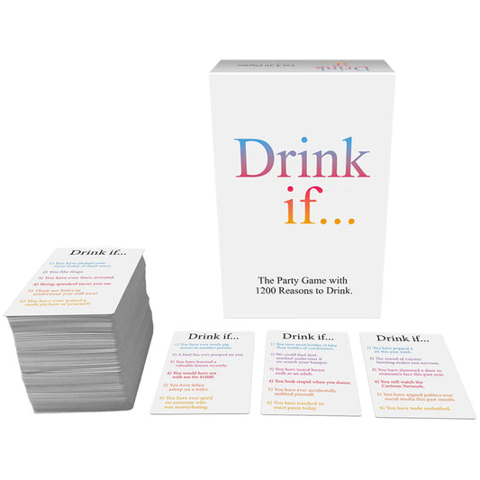 KG - Drink If... The Party Game... - Anglais