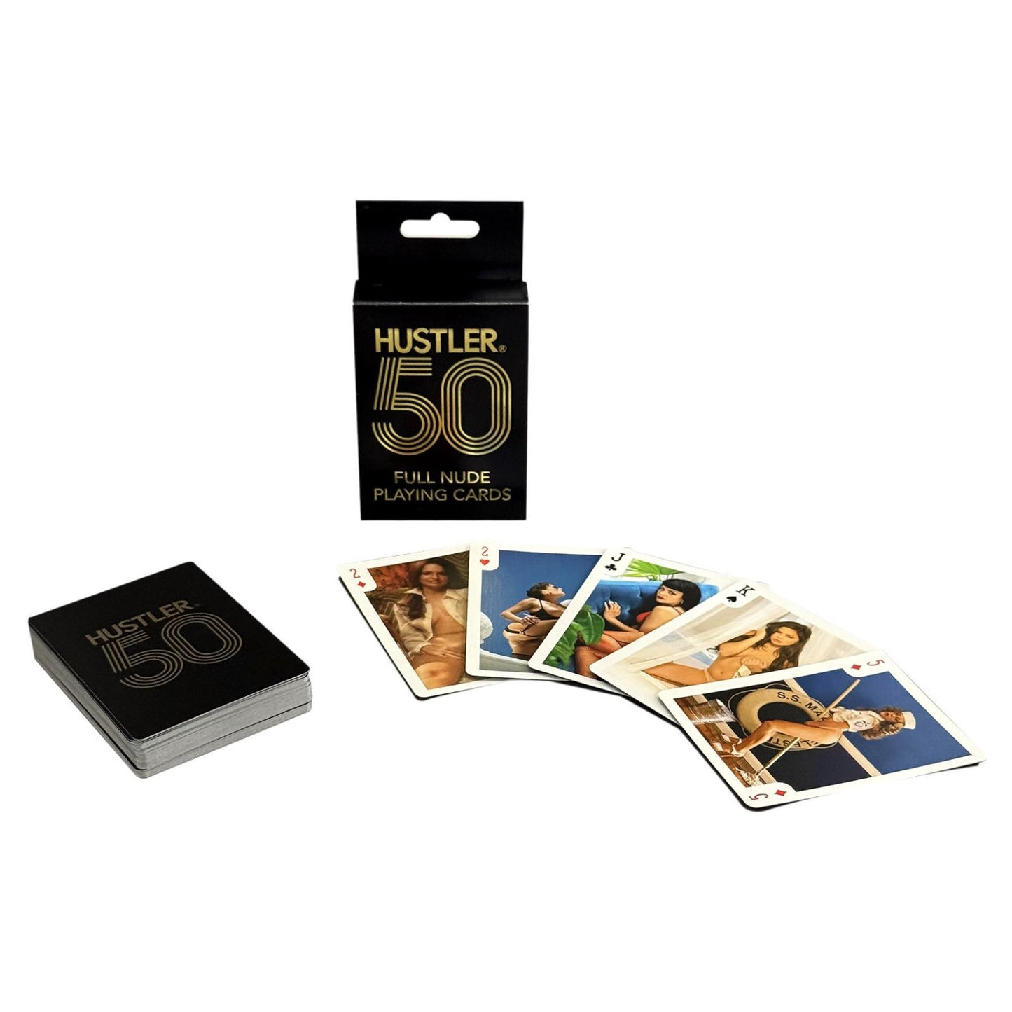 KG - Hustler 50 Full Nude Playing Cards