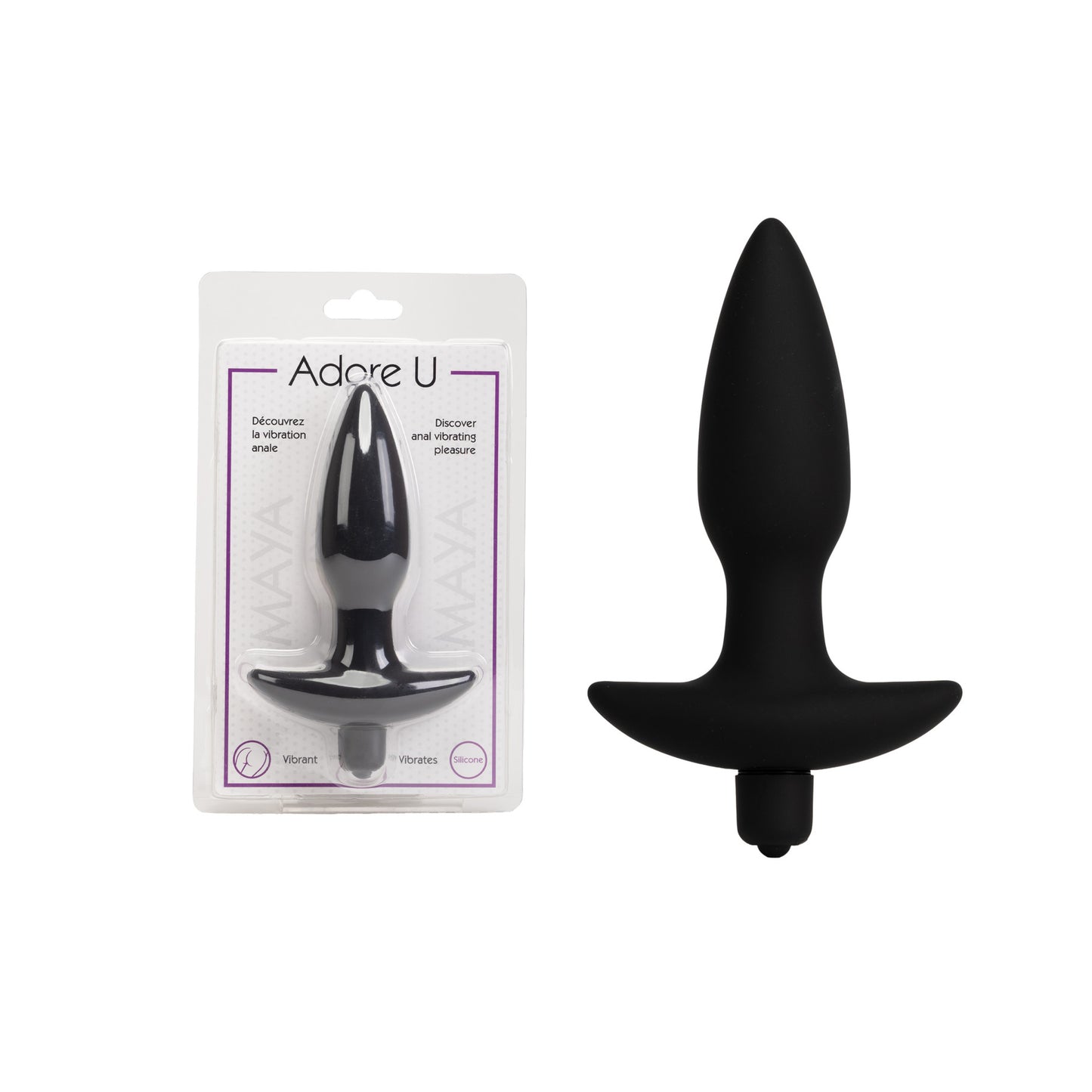 Adore U - Maya ButtPlug Vibrant